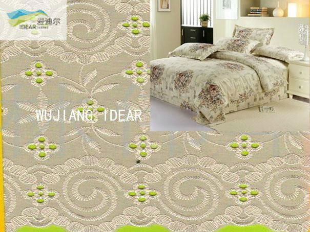 Pure Cotton Jacquard Fabric For Home Textile