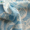 Printed Polyester Plain Peach Skin Fabric For Beach Pants