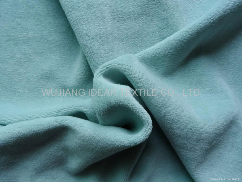 80%Polyester 20%Cotton Spandex Velvet for Home Textile