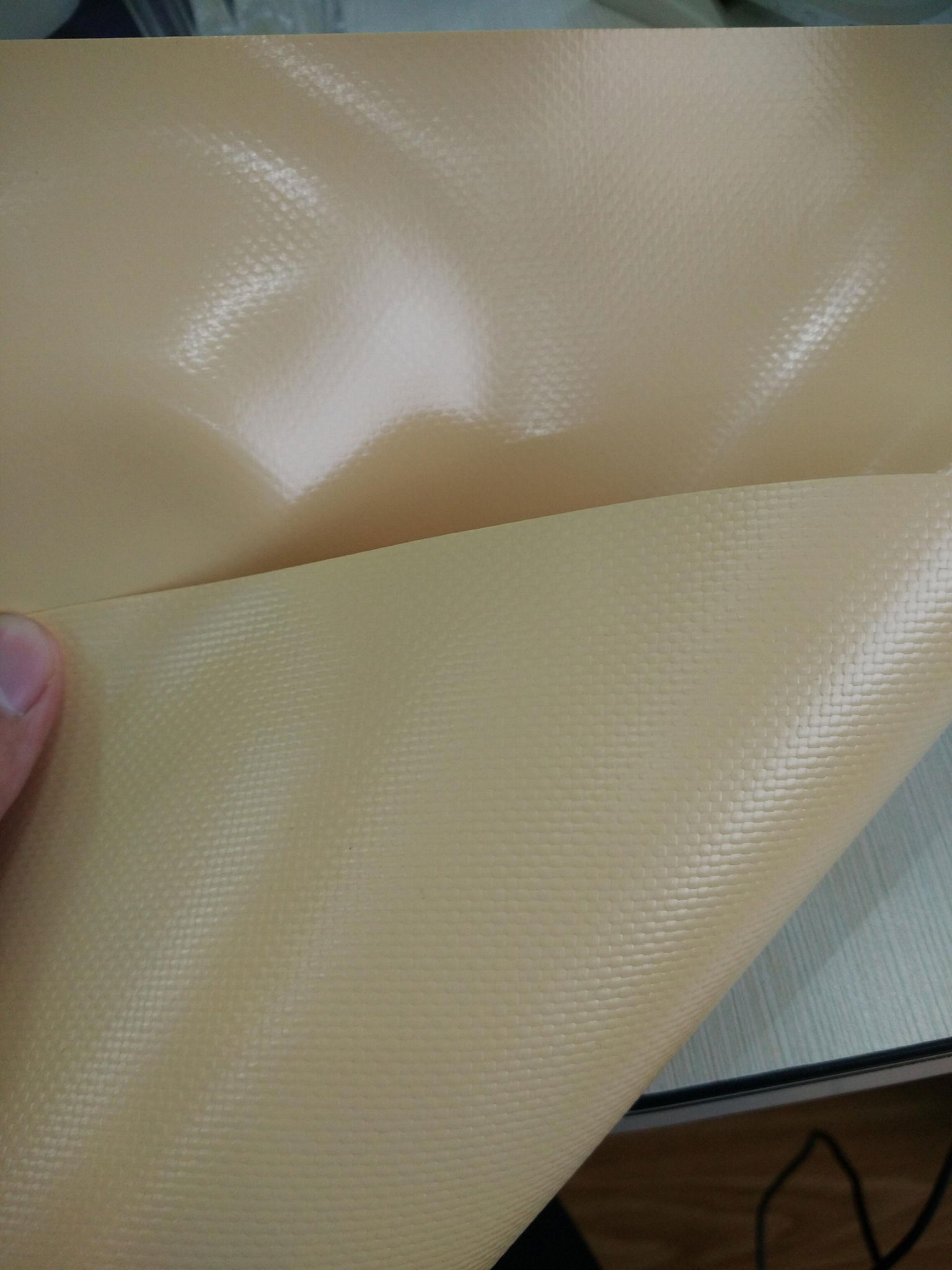 Fire retardant PVC Mesh For Tarpaulin 2