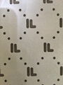 Letter reflective fabric
