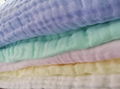 100%Cotton Yarn Dyed Seersucker Fabric for Garment