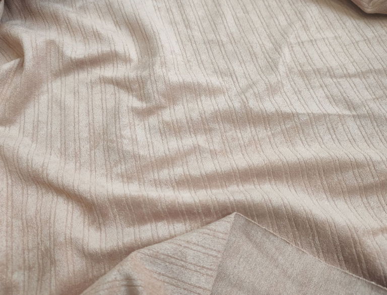 stripe suede fabric  5