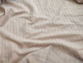 stripe suede fabric 