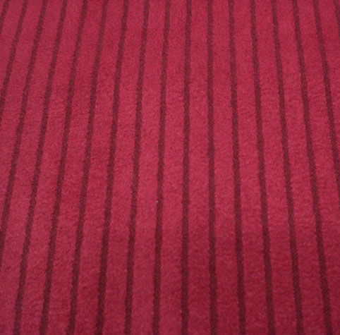 stripe suede fabric 