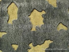 Flocking fabric (imitated ermine fur)