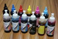 Wholesale 250ml UV dye ink used for Epson ME10/ME101 desktop printers 