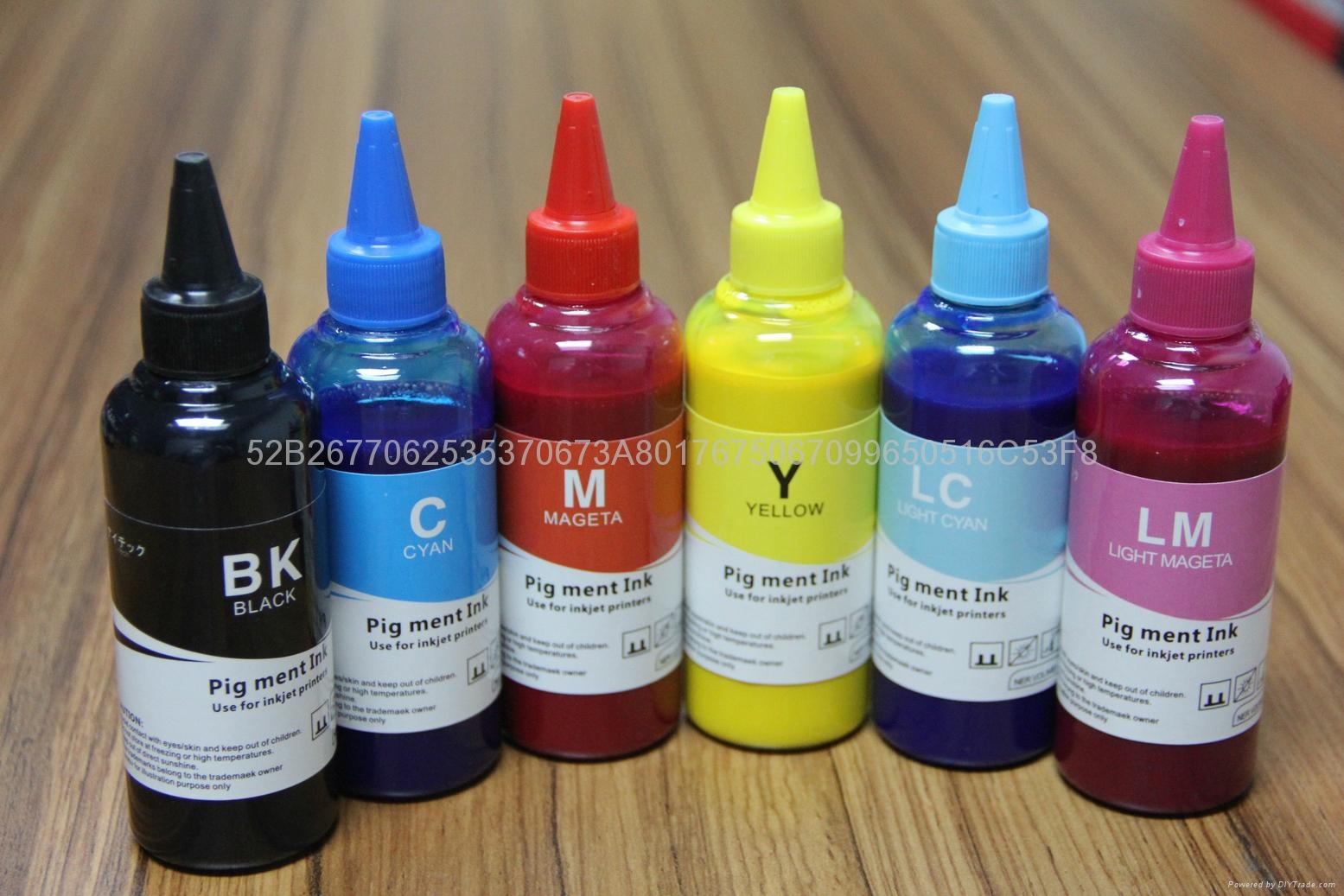 High quality textile pigment ink for digital textile printing kingjet