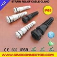 Strain Relief Spiral Cable Gland Cord Connectors