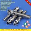 Spiral Stainless Steel 304, 316 Cable Glands IP68 with Kink & Twist Protector  1