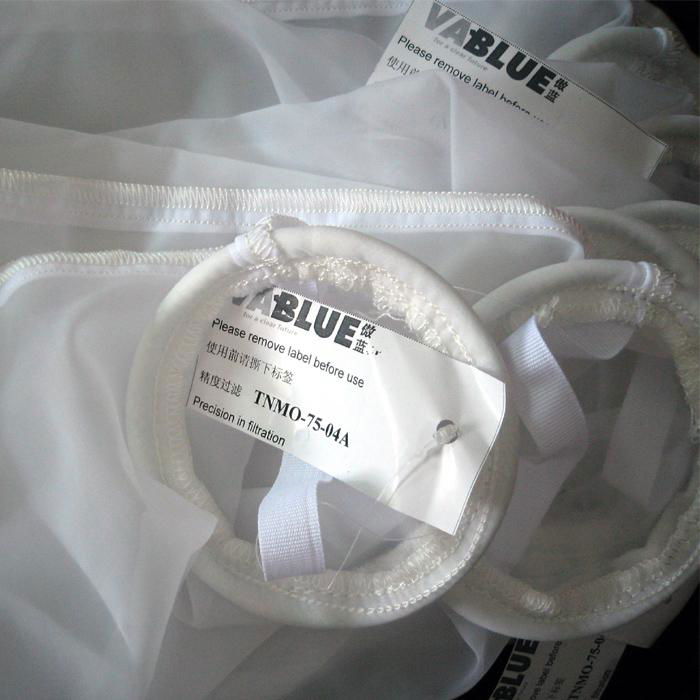 7 Inch /4 Inch PP / PE Ring Hot-Melt / Sewn Liquid Filter Bag 3