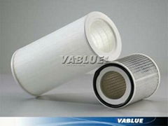 Spun Bonded Polyester Air Filter Cartridge with Imported Media