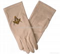 Printed gloves/masonic glove/embroidered glove/Men's formal gloves 1