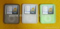 free-shipping 8GB cheap mp4(III generation) with six colors and Silicon case   4