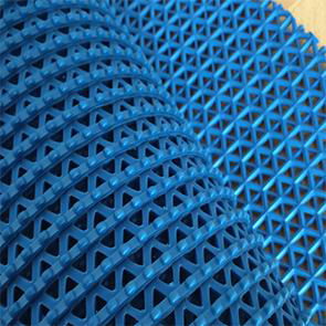 PVC hexagonal hollow antiskid floor mat 2