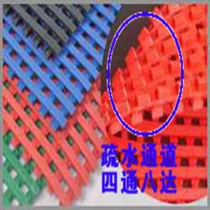 PVC hexagonal hollow antiskid floor mat 5