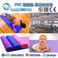 Yoga mat production line