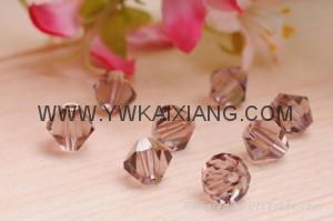 CZ BICONE BEADS 5328#