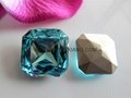CRYSTAL STONE, SQUARE OCTAGON 4675#