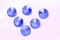 Crystal beads, fancy stone Rivoli 1122 style