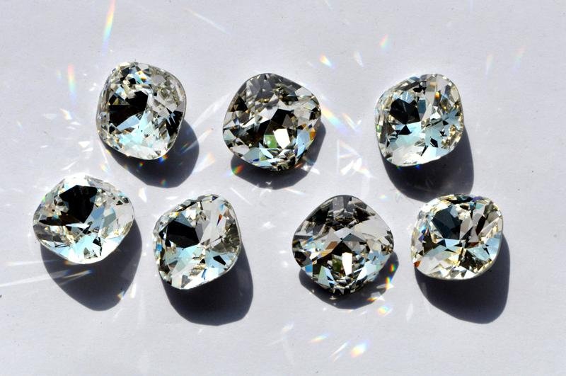 K9 Glas stone 4470 cushion cut shape crystal beads, for jewelry accessories 1