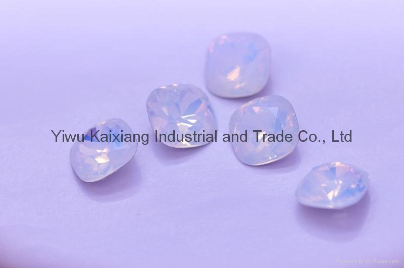 K9 Glas stone 4470 cushion cut shape crystal beads, for jewelry accessories 1