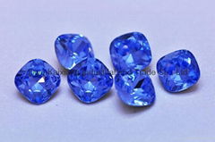 K9 Glas stone 4470 cushion cut shape crystal beads, for jewelry accessories