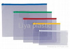 PVC zipper file packet