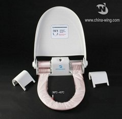 Intelligent toilet seat with heating