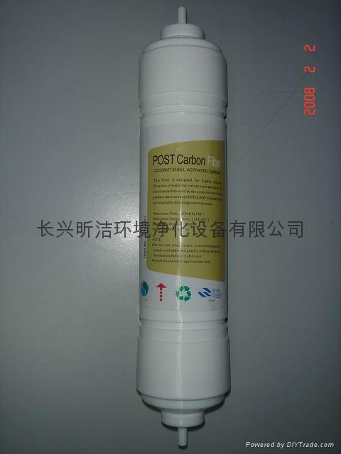韓式後置椰殼活性炭快接濾芯(1007)