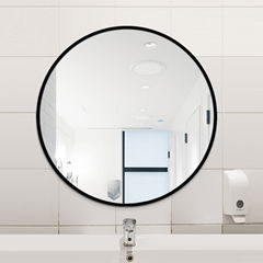 round shape mirrors bevel mirror