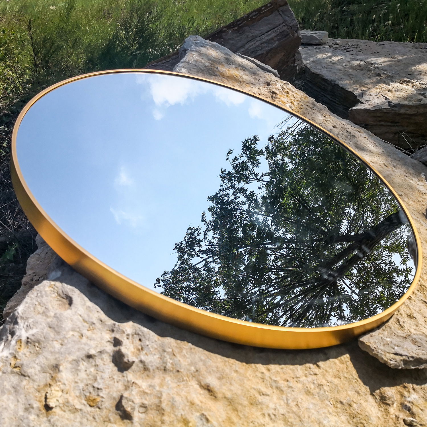 round shape mirrors bevel mirror 2