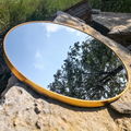 round shape mirrors bevel mirror