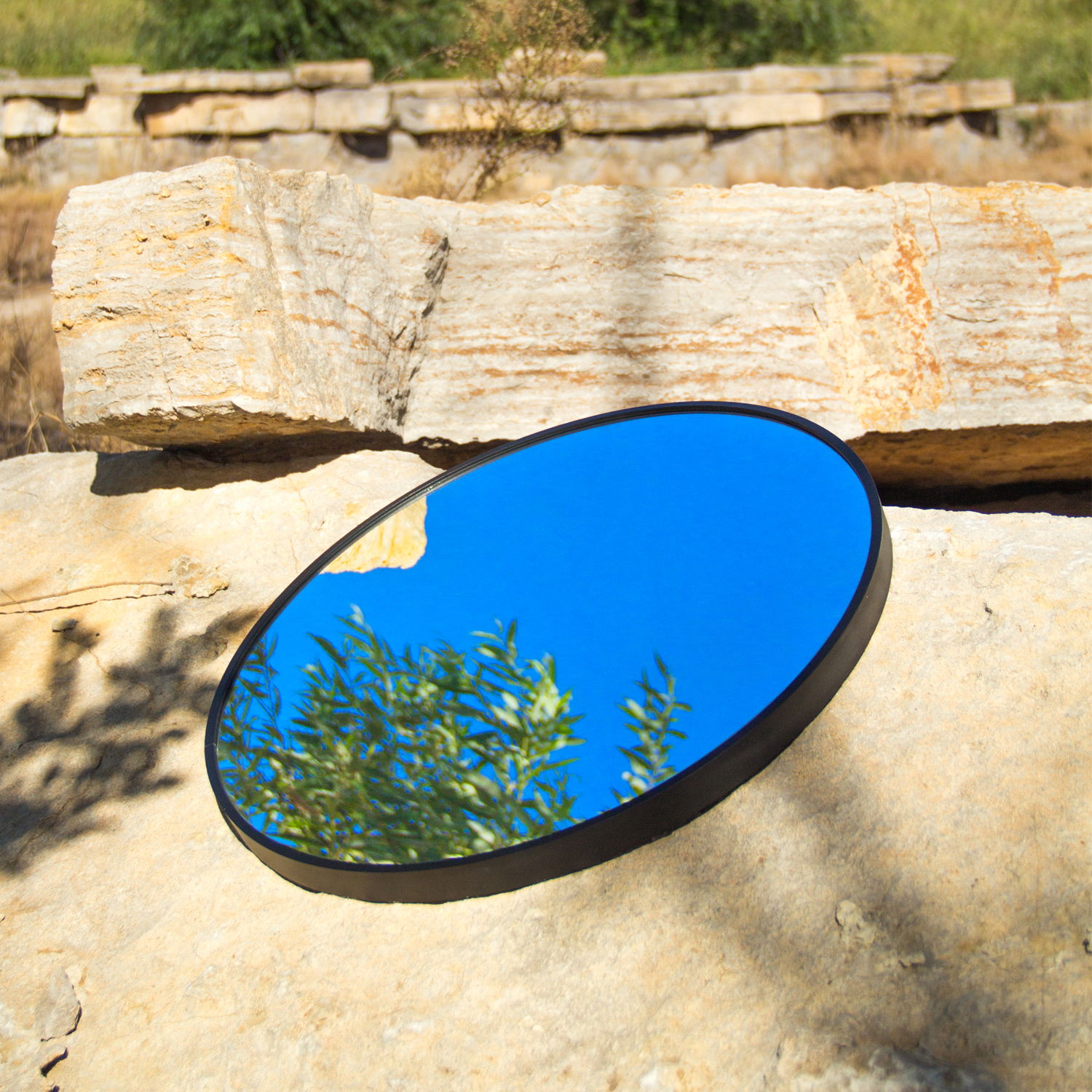 round shape mirrors bevel mirror 3