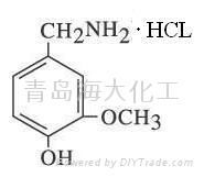 香蘭素胺鹽酸鹽結構式