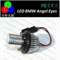 LED Headlight 60W Angel Eye Halo Light 5-Series E39 E53 E60 E63 E64 E65