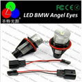 LED Headlight 60W Angel Eye Halo Light 5-Series E39 E53 E60 E63 E64 E65