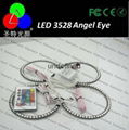 RGB 5050 LED Angel Eyes with Remote Control