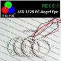 RGB 5050 LED Angel Eyes with Remote Control