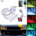 RGB 5050 4*131mm LED angel eyes for BMW