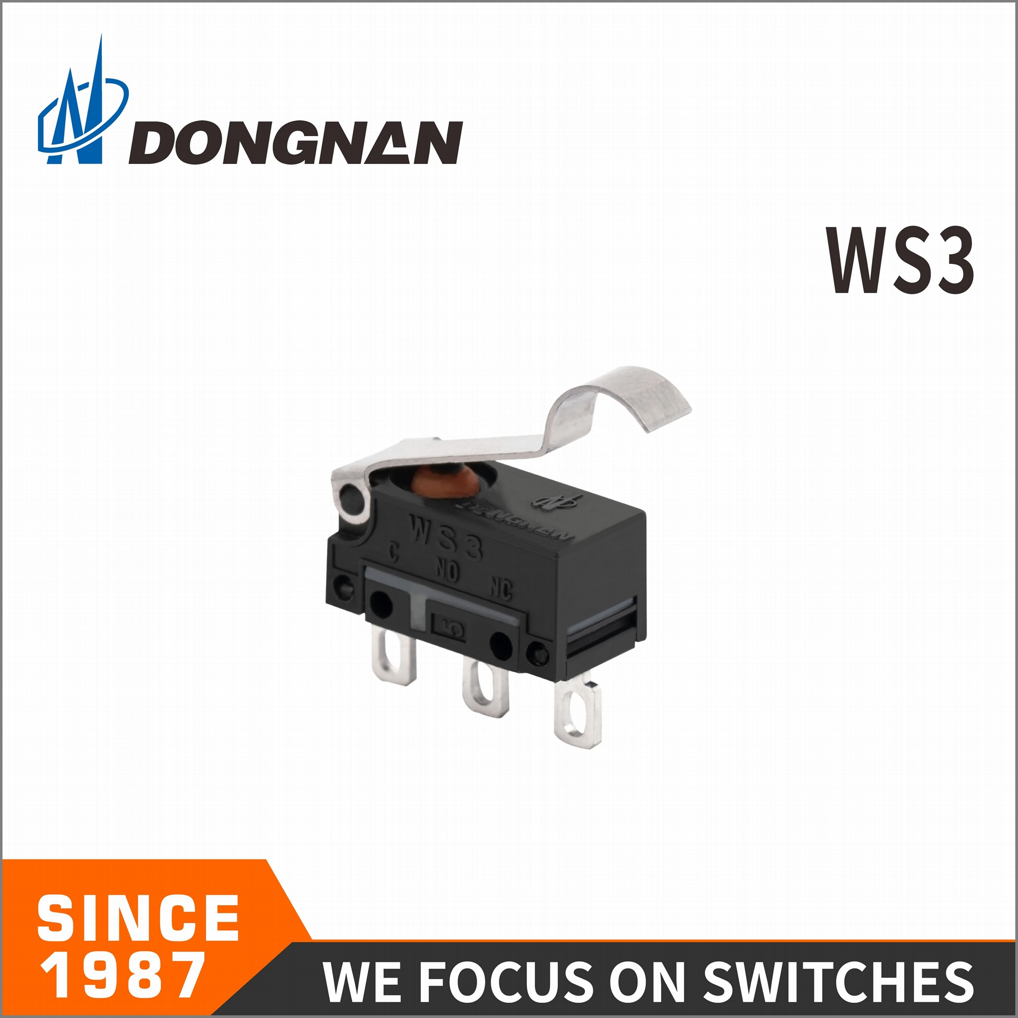 WS3 IP67汽車防水微動開關2GPA125VAC 3