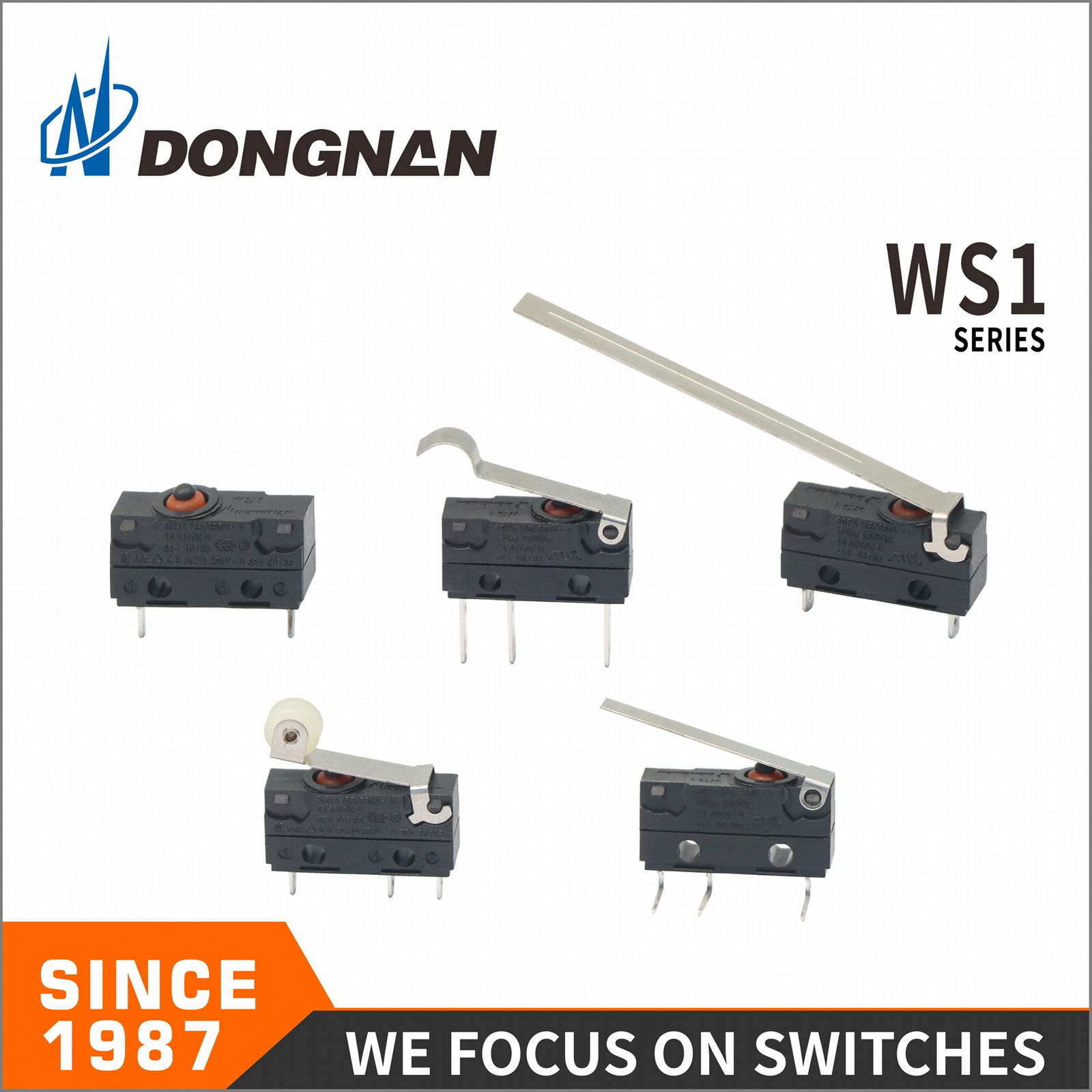 WS1 Household Appliance Range Hood IP67 Waterproof Micro Switch 2