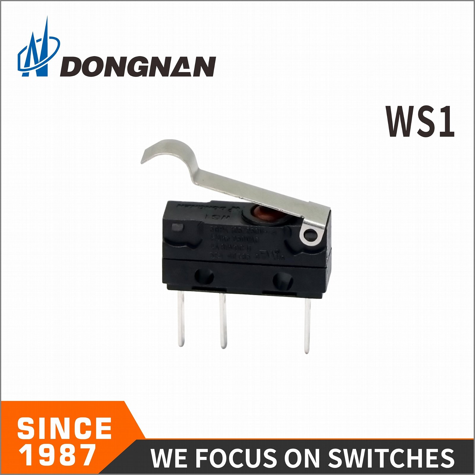 WS1家用电器油烟机IP67防水微动开关 9