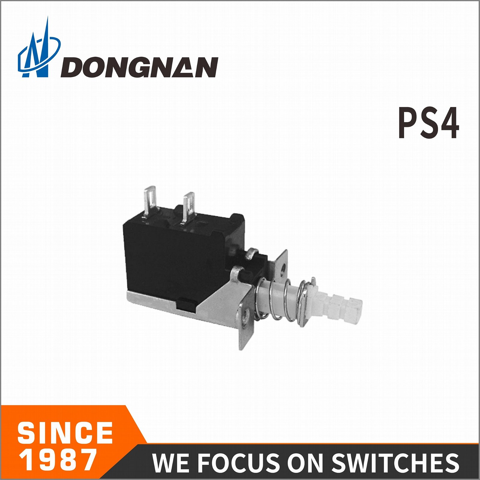 PS4 Spring Push Button Power Switch Used in Audio and Computer 3