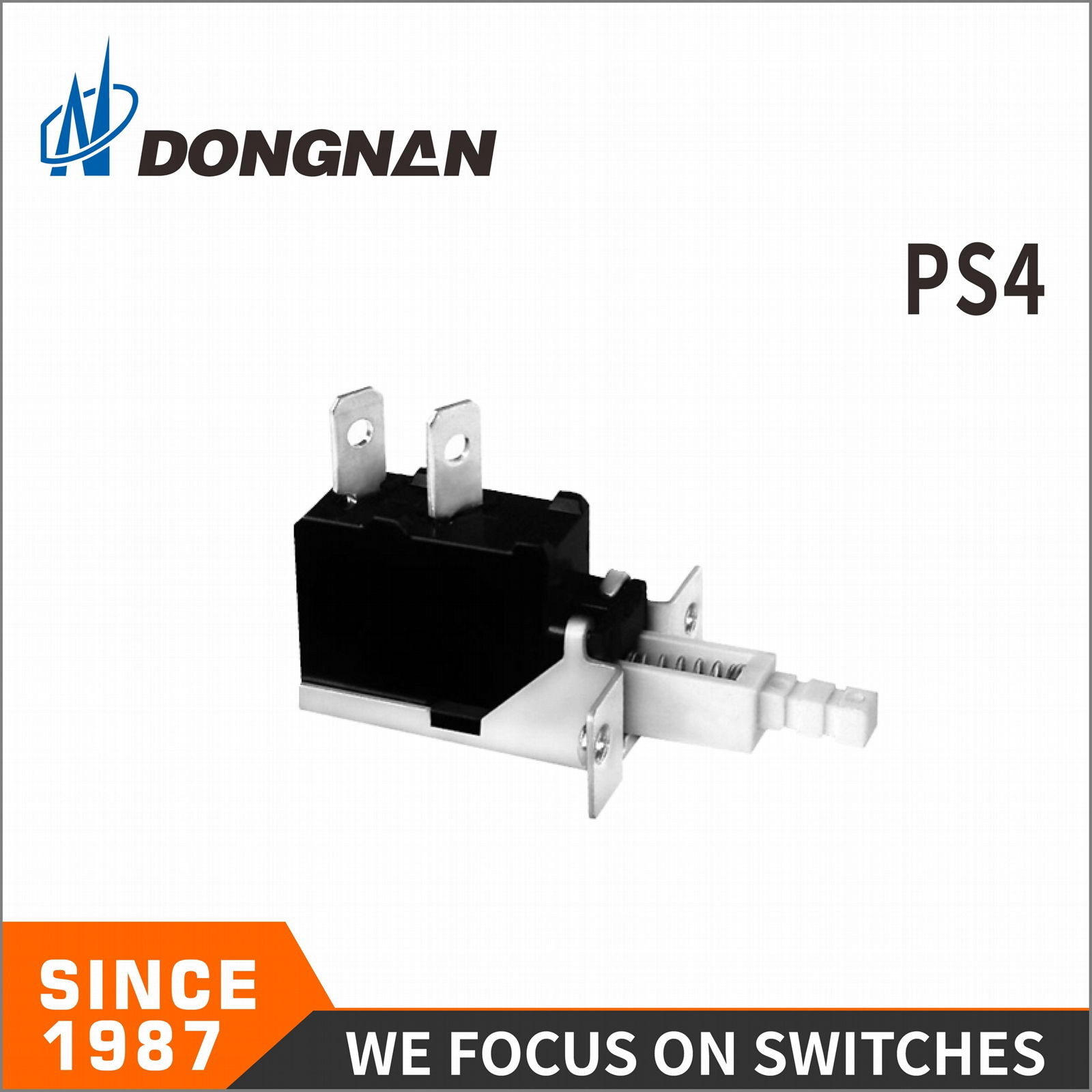 PS4 Spring Push Button Power Switch Used in Audio and Computer 4