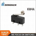 Kw4a (S) Electrical Miniature Snap Action Spdt Micro Switches with Lever