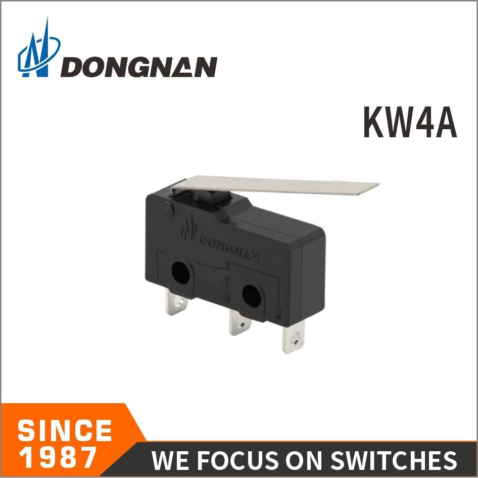 Kw4a (S) Electrical Miniature Snap Action Spdt Micro Switches with Lever 3