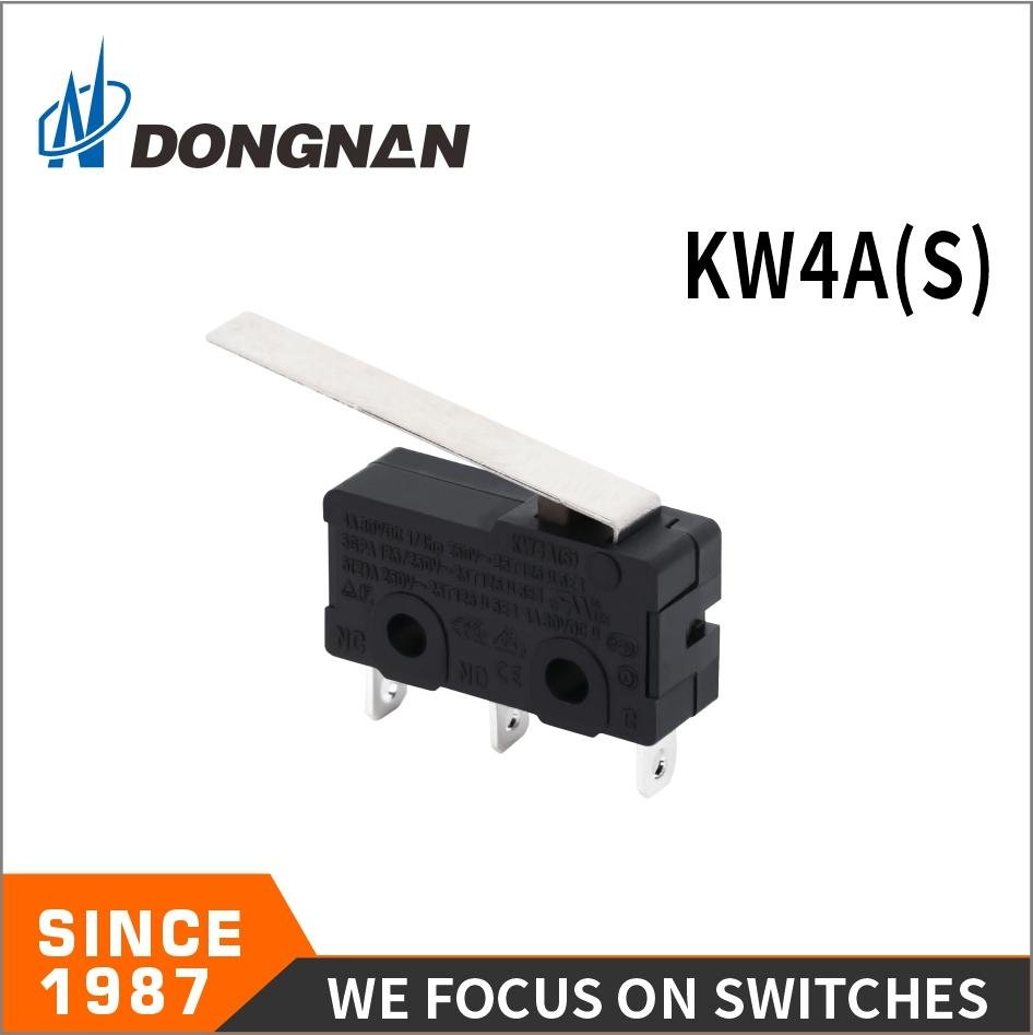 Factory Supply of High Temperature Micro Switch KW4A(S) Mini Mouse Micro Switch 3