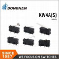 Factory Supply of High Temperature Micro Switch KW4A(S) Mini Mouse Micro Switch 4