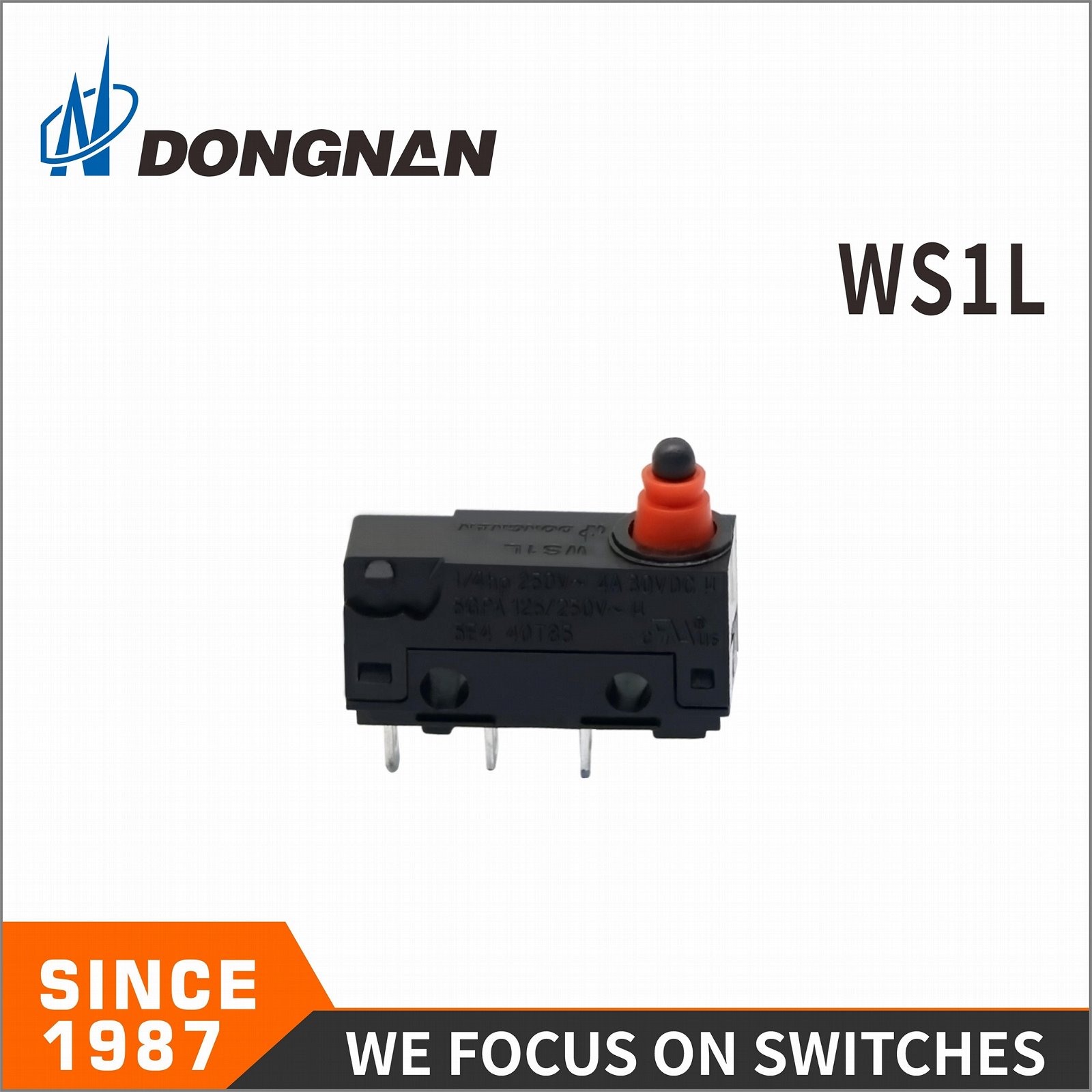 Dongnan Customization WS1L waterproof micro switch factory direct sales